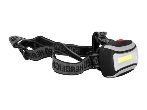 Lampe frontale COB TS-1860 noire.