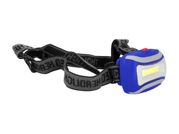 Lampe frontale bleue COB TS-1860