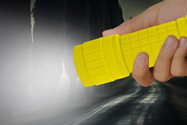 Lampes de poche portatives LTC LL37BOX, 9 x LED, 12 pièces (mélange de couleurs).