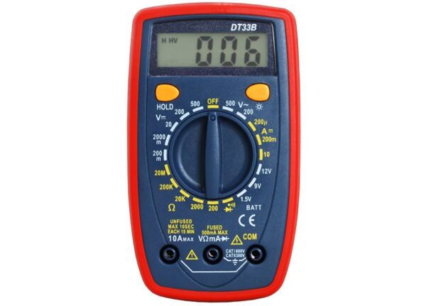 Multimètre DT33B.