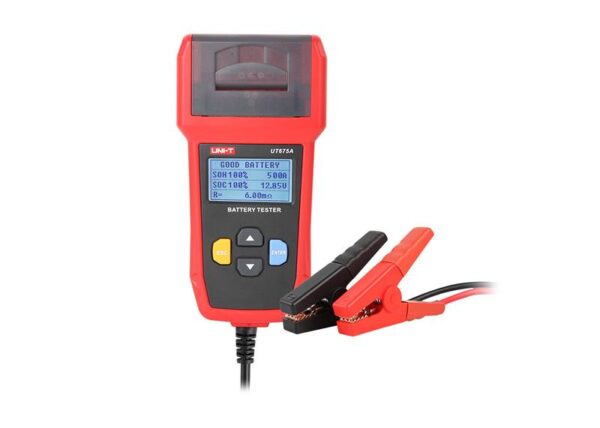 Testeur de batterie automobile avec fonction imprimante LXUT675A