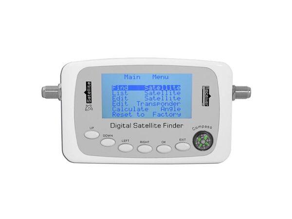 Mesureur de signal satellite SATLINK SF500 DVB-S.