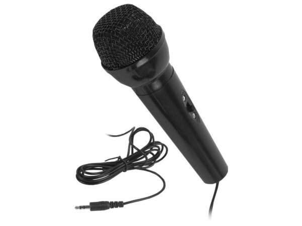 Microphone à condensateur avec prise jack 3,5 mm.
