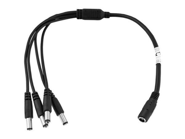 Répartiteur CC 2,1/5,5, alimentation 1 prise - 4 fiches.