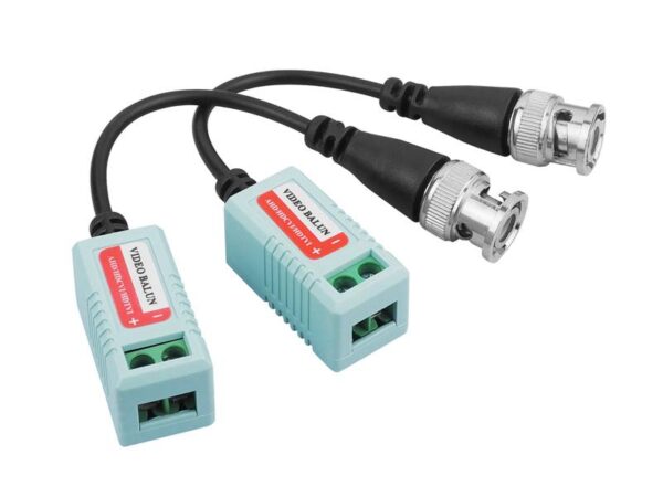 Balun passif simple à 1 canal, lot de 2, 300 m (balun).