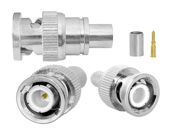 Fiche à sertir BNC RG59