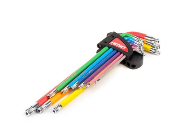 Jeu de 9 clés Torx S2 extra longues