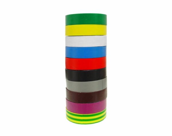 Ruban Electrix 211, arc-en-ciel, 15 mm x 10 m.