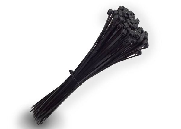 Attaches de câble PS 40 cm x 4,8 mm / 100 pièces, noires
