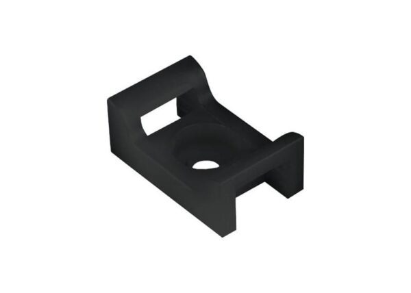 Support de serre-câble 22 x 16 mm, noir