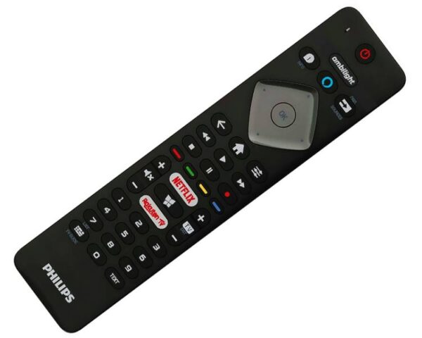 Télécommande PHILIPS 398GM10BEPHN0021HT Smart, Netflix, Rakuten TV, Ambilight