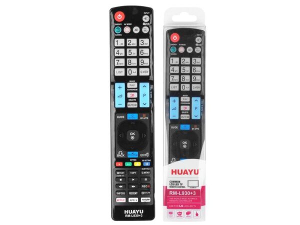 Télécommande pour téléviseur LCD LG RM-L930+ Smart, Netflix, 3D.