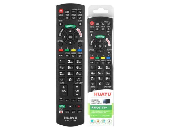 Télécommande pour téléviseur LCD Panasonic RM-D1170+, Netflix, 3D.