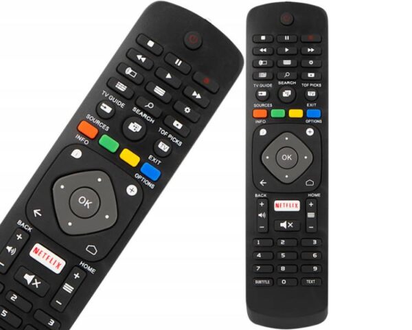 Télécommande pour téléviseur PHILIPS LCD/LED SMART 398GR8BD RM-L1285 NETFLIX