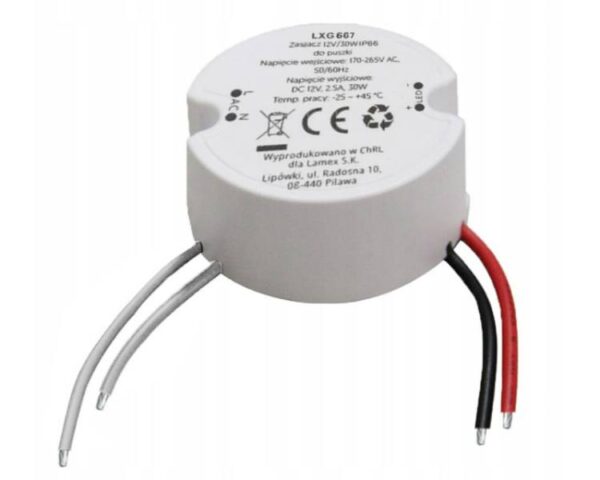 Alimentation 24 V/30 W IP66 pour le boîtier