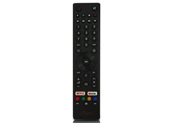 Télécommande pour téléviseur LCD Blaupunkt NETFLIX, YOUTUBE RMCCBU0010N