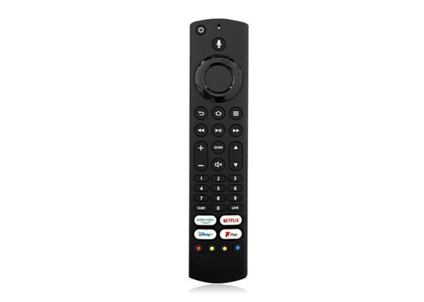 Télécommande pour téléviseurs LCD JVC, Toshiba, Ferguson RM-C3255, CT8565 avec fonction vocale Netflix, Prime Video et Disney