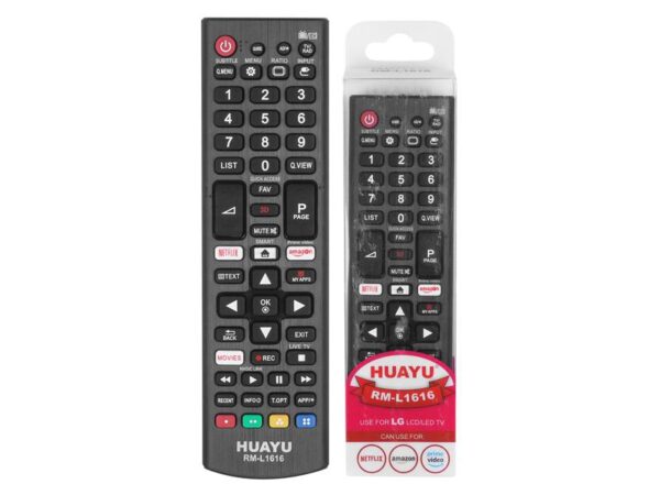 Télécommande pour téléviseur LCD LG RM-L1616 SMART, Netflix, Amazon, 3D.