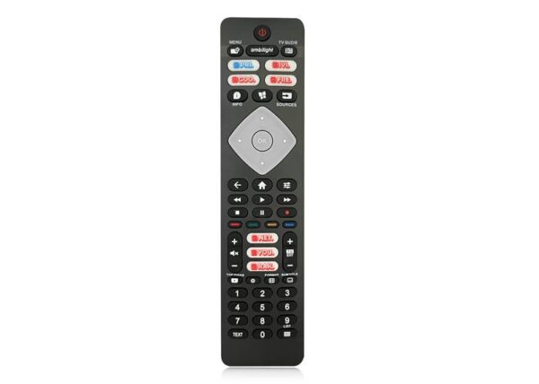 Télécommande pour téléviseur LCD PHILIPS CR2507V compatible avec Netflix, YouTube, Rakuten et Ambilight