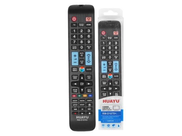 Télécommande pour téléviseur LCD 3D SMART Samsung RM-D1078+, avec rétroéclairage.