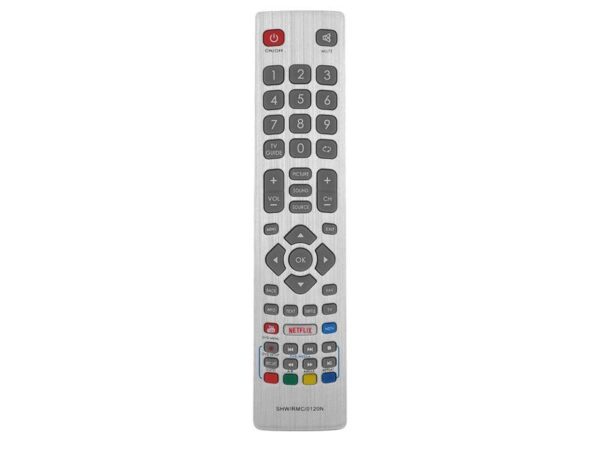Télécommande pour téléviseur LCD SHARP AQUOS SHW/RMC/0120N (IR0023) NETFLIX, YOUTUBE