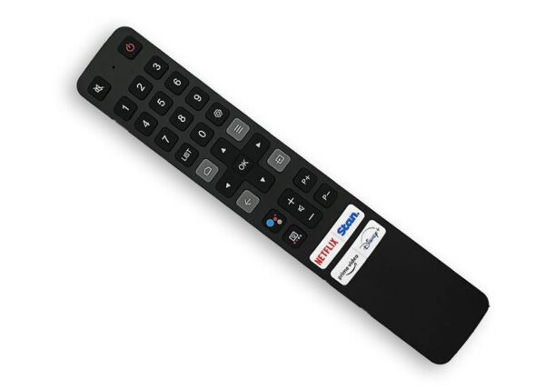 Télécommande pour téléviseur LCD TCL THOMSON RC901V FAR1, NETFLIX, PRIME VIDEO, DISNEY+, VOICE