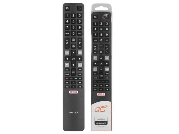 Télécommande pour téléviseur LCD Thomson, TCL RM-L1508 + (RC802N, RC3000), SMART, NETFLIX.