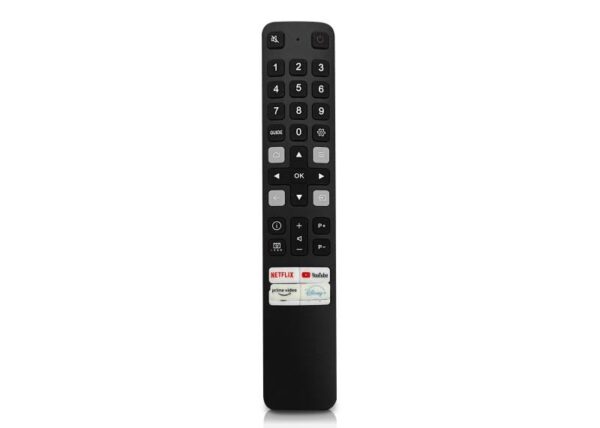 Télécommande pour téléviseur LCD Thomson, TCL RC802+/RC802N+ NETFILX, YOUTUBE, PRIME VIDEO, DISNEY