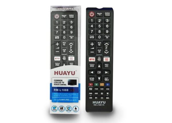 Télécommande pour téléviseur LCD/LED SAMSUNG RM-L1088 v5 SMART, NETFLIX, Prime VIDEO, RAKUTEN TV, 3D