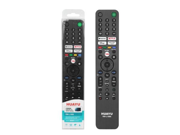 Télécommande pour téléviseur LCD/LED Sony RM-L1690 (Netflix, YouTube, Disney, Prime Video)
