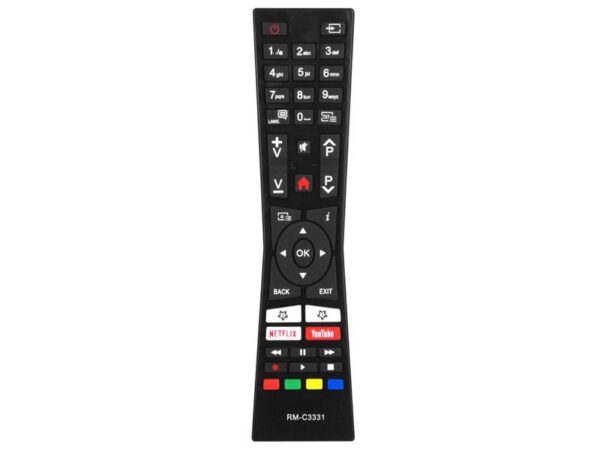 Télécommande pour téléviseur LCD/LED VESTEL RM-C3331 NETFLIX, YOUTUBE