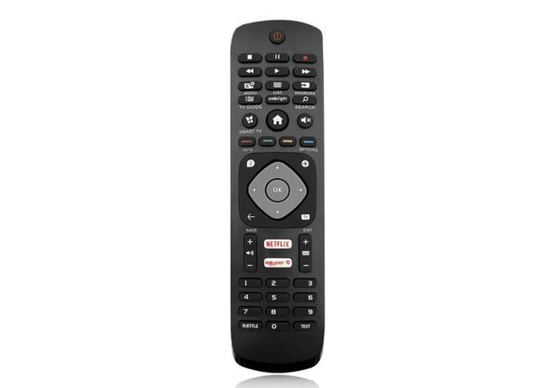 Télécommande pour téléviseur LCD/LED Philips RM-L1725/1285V Netflix, Rakuten