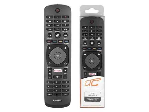 Télécommande pour téléviseur LCD/LED Philips, Netflix, RM-L1285.