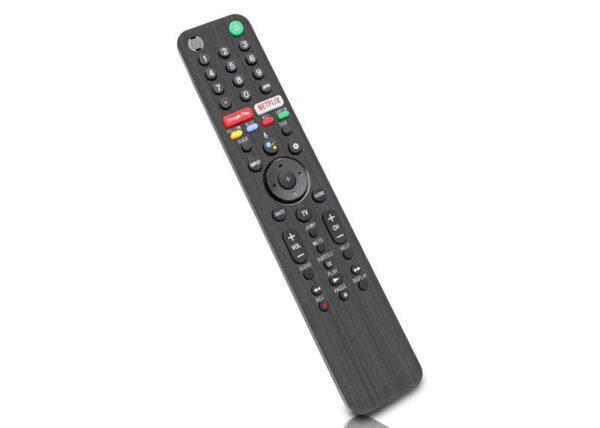 Télécommande pour téléviseur SONY RMF-TX500P avec Netflix, Google Play et fonction vocale