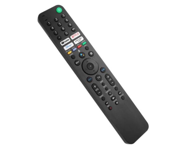 Télécommande pour téléviseur SONY RMF-TX520U avec fonction vocale, compatible avec NETFLIX, YOUTUBE, DISNEY+ et PRIME VIDEO.