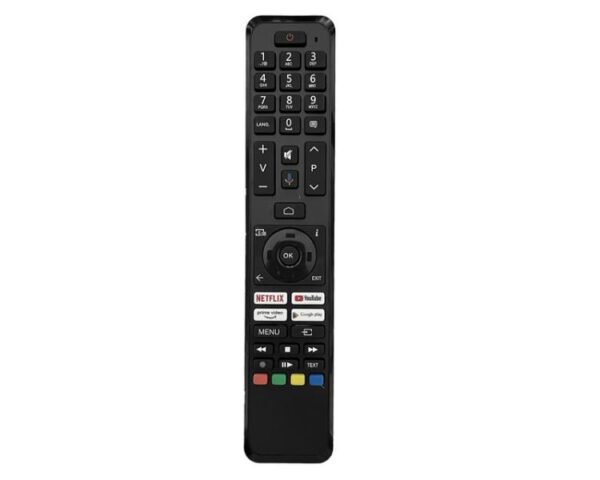 Télécommande pour téléviseur TOSHIBA, VESTEL RC43160N (CT-8563), NETFLIX, YOUTUBE, GOOGLE PLAY, PRIME VIDEO