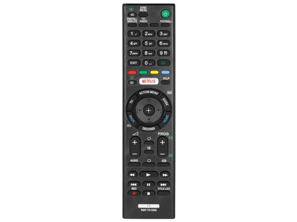 Télécommande pour téléviseur Sony Bravia RMT-TX100D, Netflix.