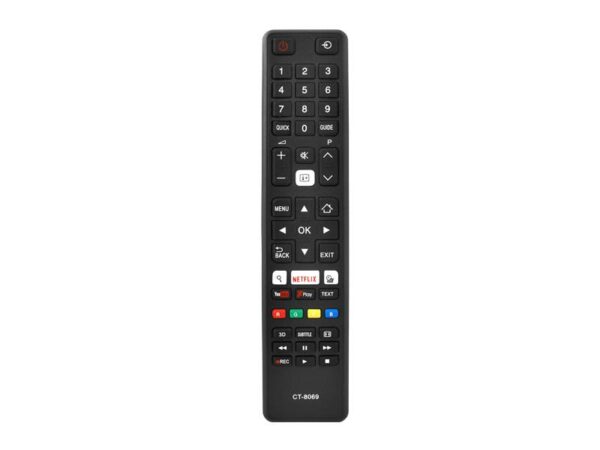 Télécommande universelle pour téléviseur LCD TOSHIBA CT-8069 3D, NETFLIX, YOUTUBE