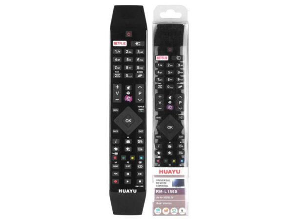 Télécommande universelle pour téléviseur LCD/LED VESTEL RM-L1560, Netflix.