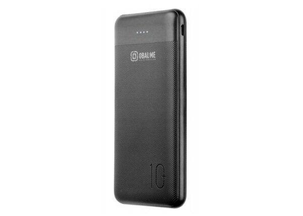 Batterie externe OBALME PREMIUM 10000mAh QC USB-C 20W NOIRE
