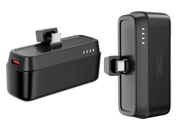 Batterie externe W XO PR244 20 W 5 000 mAh USB-C noire