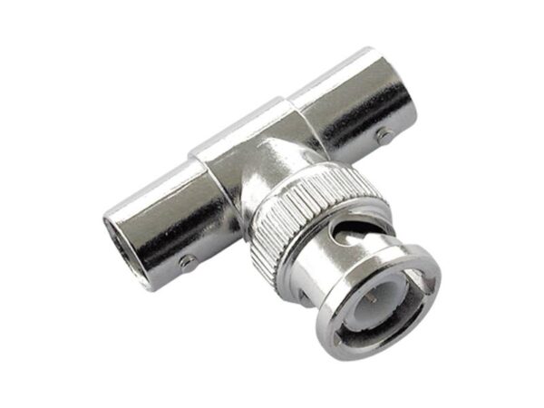 Adaptateur BNC : Fiche BNC - 2 prises BNC