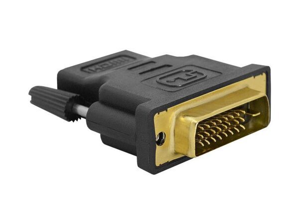 Adaptateur HDMI : prise DVI - prise HDMI 24 broches.