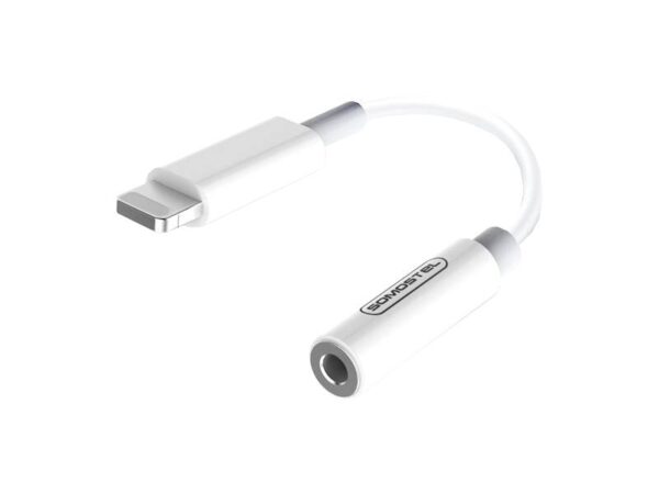 Adaptateur iPhone Somostel SMS-BZ01 HF, prise audio, chipset.