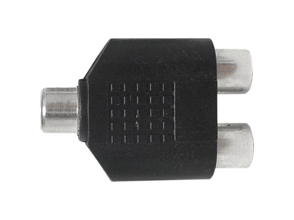 Adaptateur RCA : Prise RCA - 2 prises RCA