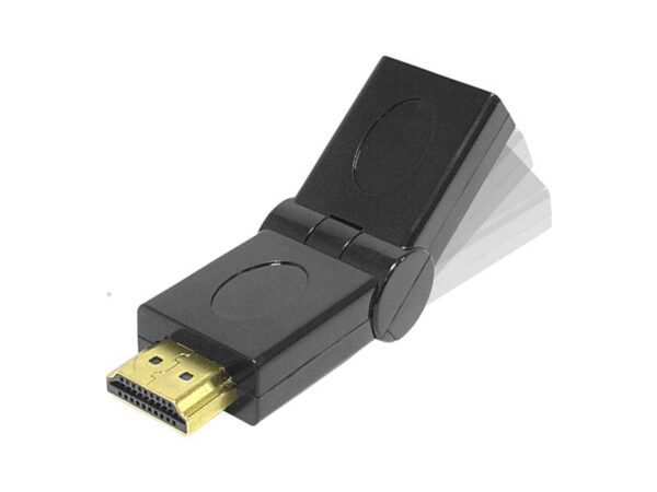 Transition : prise HDMI - connecteur HDMI, rotative.