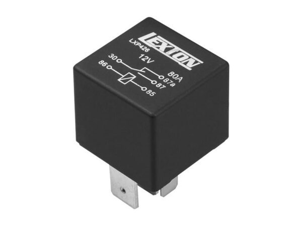 Relais 4120 12V 30/80A, automobile.