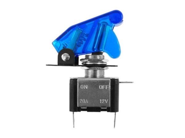 Interrupteur Top Gun 12 V, max. 20 A, bleu 58095