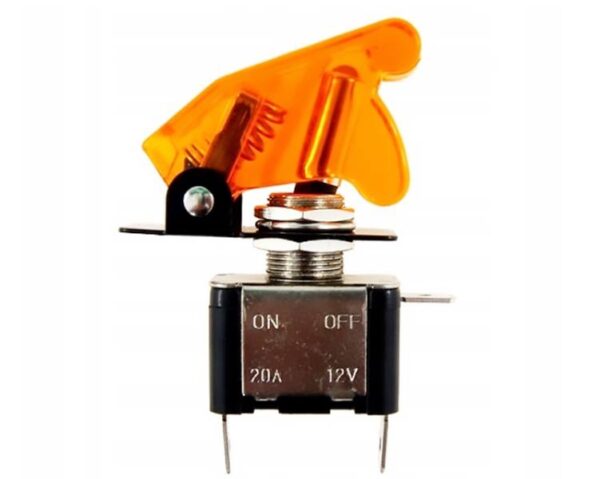 Interrupteur Top Gun 12 V, max. 20 A, orange 58097