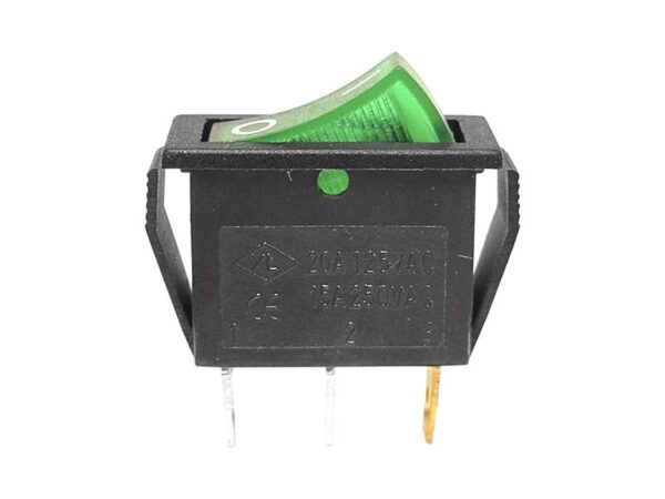 Interrupteur MK 111, voyant vert 12 V